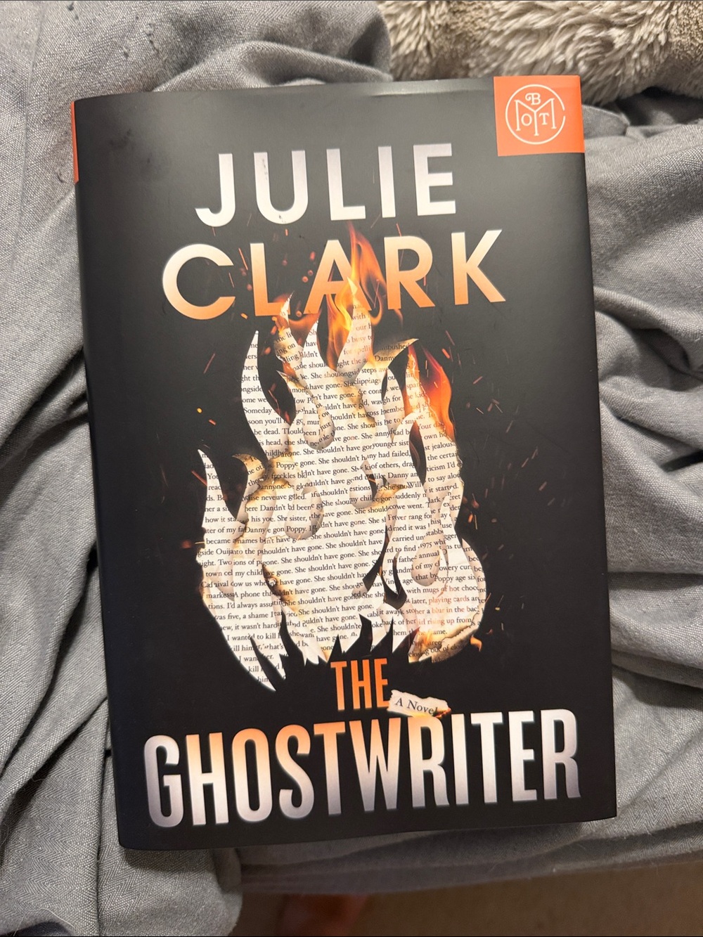 Book of the month Julie Clark the ghost writer